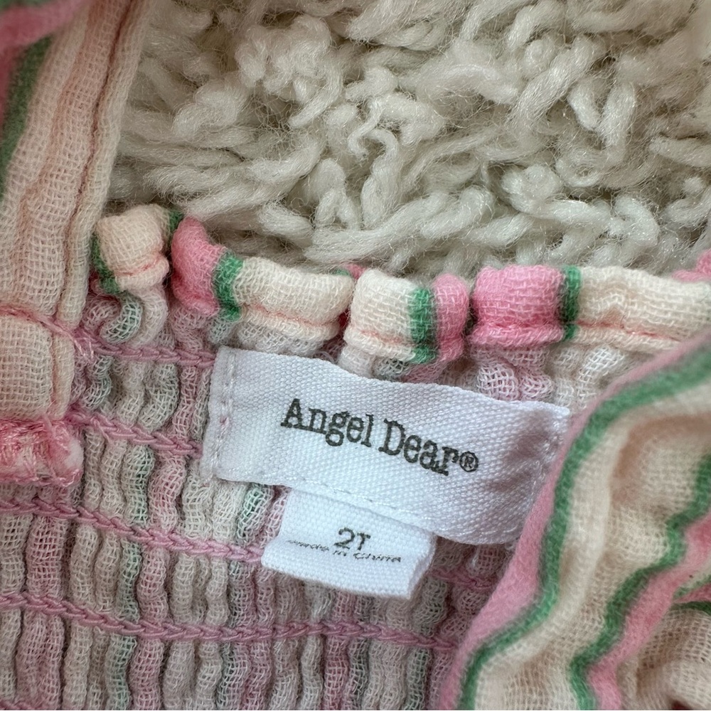 Angel Dear Smocked Ruffle Sundress - Picture 3 of 5